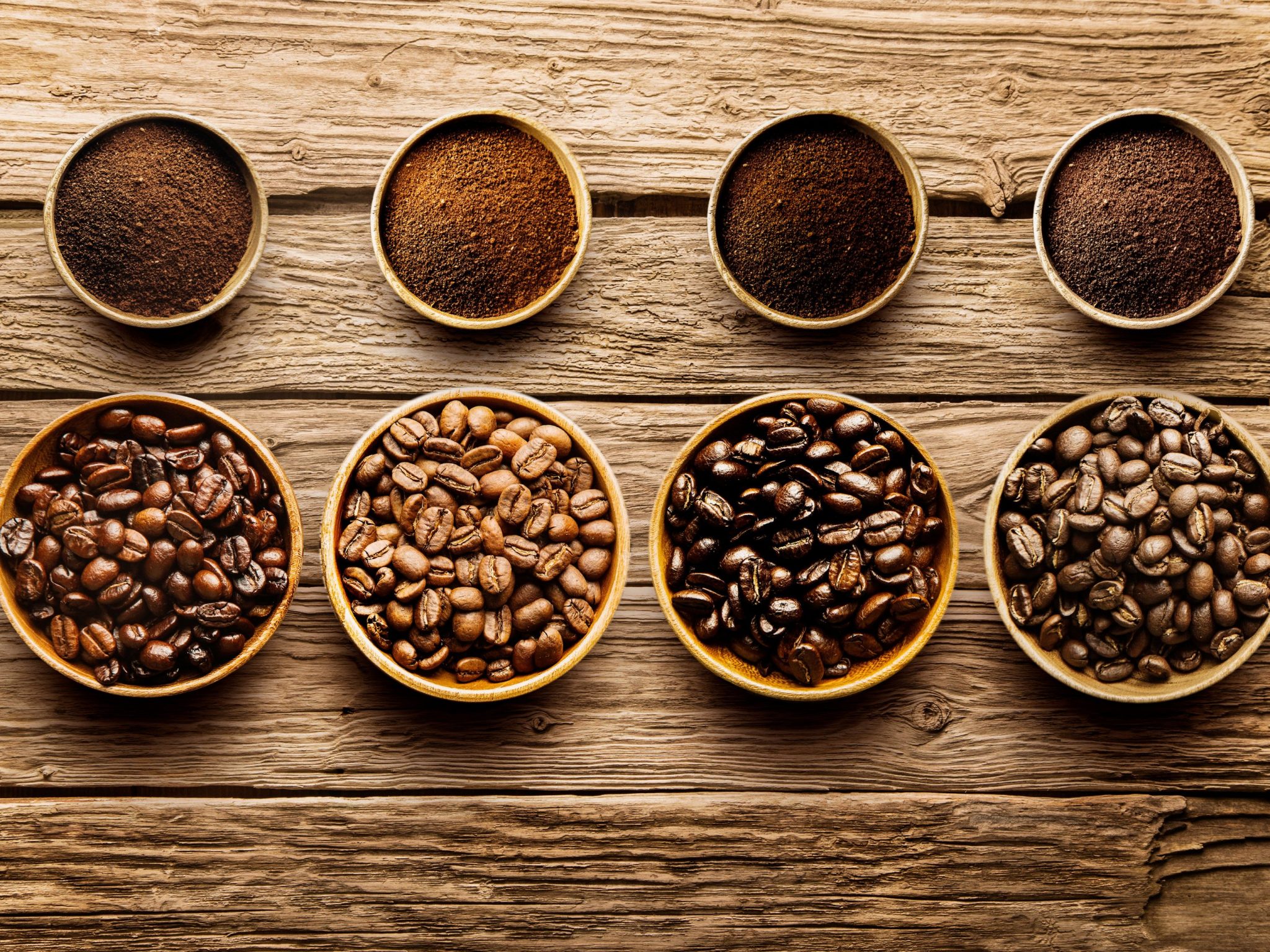 Все виды кофе в зернах